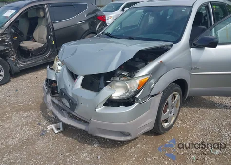 2003 Pontiac Vibe from USA, damaged, VIN 5Y2SL62873Z410686
